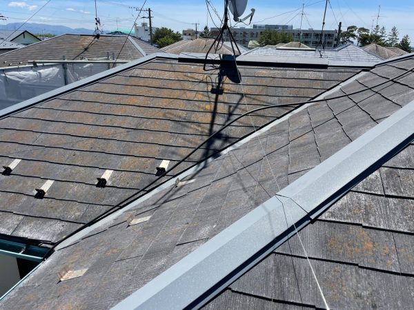 郡山市にて住宅の屋根塗装工事
